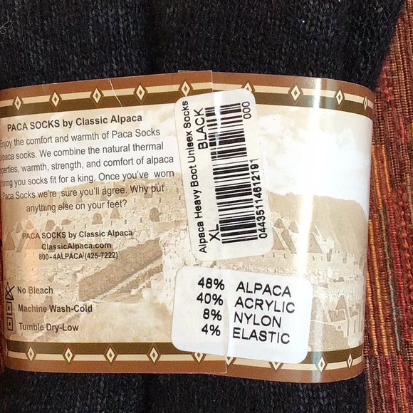 Paca Socks Alpaca Heavy Boot Socks - Picture 6 of 7